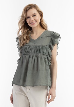 DreiMaster Blouse - oliv