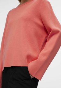 Object OBJREYNARD O-NECK NOOS - Jersey de punto - georgia peach