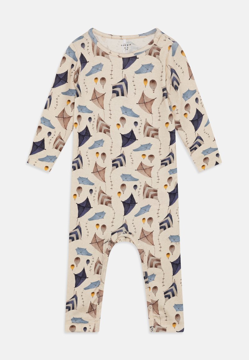 Name it NBMNATHON BODYSUIT UNISEX - Pajac - peyote melange