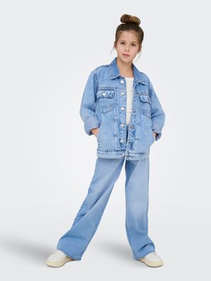 ONLY GIRLS Jeans straight leg - light blue denim