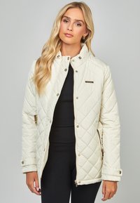 SIKSILK - BELTED - Vinterfrakke - cream Miniaturebillede 1