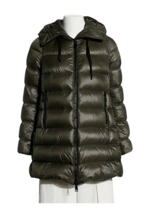 MONCLER HOOD PUFFER KHAKI - Dunfrakker - khaki