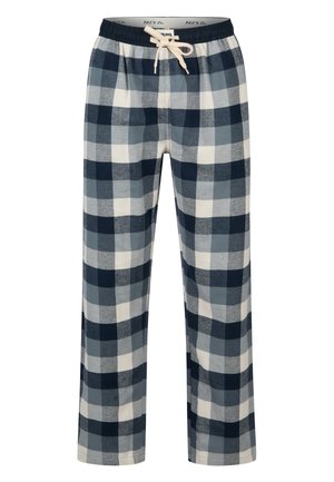 LONG - Pyjamabroek - checkered gray
