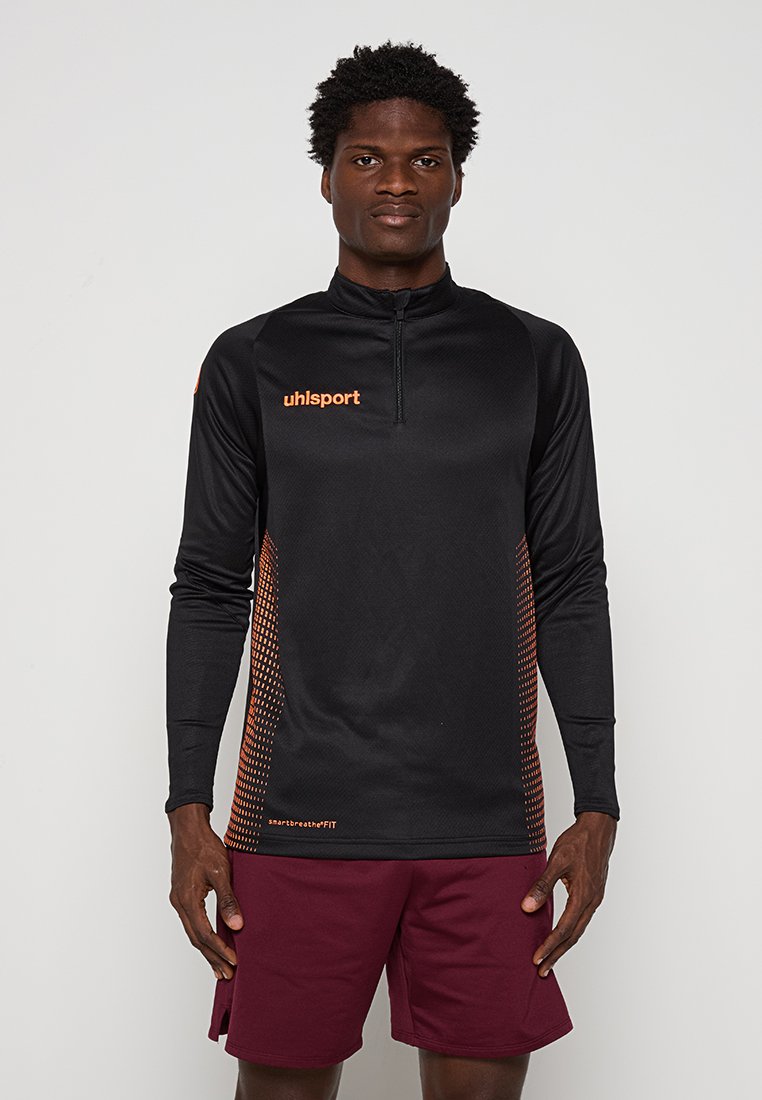 uhlsport Sport T-shirt zwart uhlsport Sport T-shirt zwart