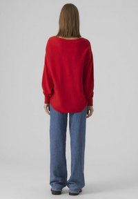 Vero Moda Strickpullover - red