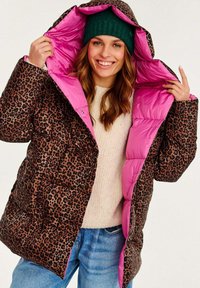 NAOKO DWUSTRONNA ALASKA PANTHER  - Zimní bunda - pink