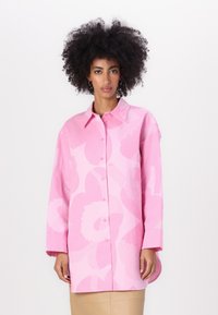 Marimekko HEITTO UNIKKO - Blúzka so zapínaním na gombíky - light pink/pink