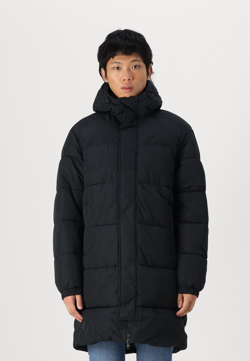 Jack & Jones EBRADLEY LONG - Zimski kaput - black