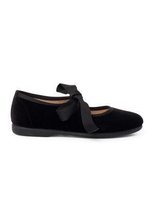 MERCEDITAS TERCIOPELO LAZO FAYA NIÑA - Babyschoenen - black