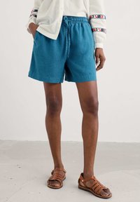 Seasalt Cornwall - TIDE FLOW  - Shorts - teal mid teal Thumbnail Image 1