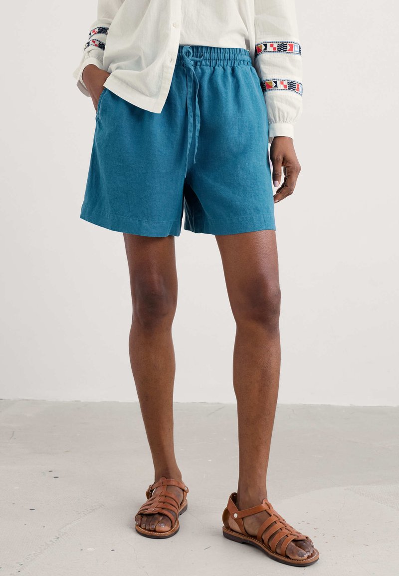 Seasalt Cornwall - TIDE FLOW  - Shorts - teal mid teal, Enlarge