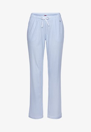 Pantalón de pijama - himmelblau/gestreift