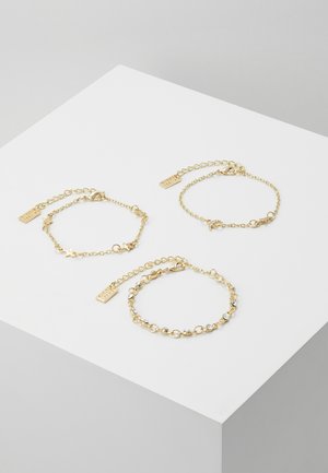 3 PACK - Armbånd - gold-coloured