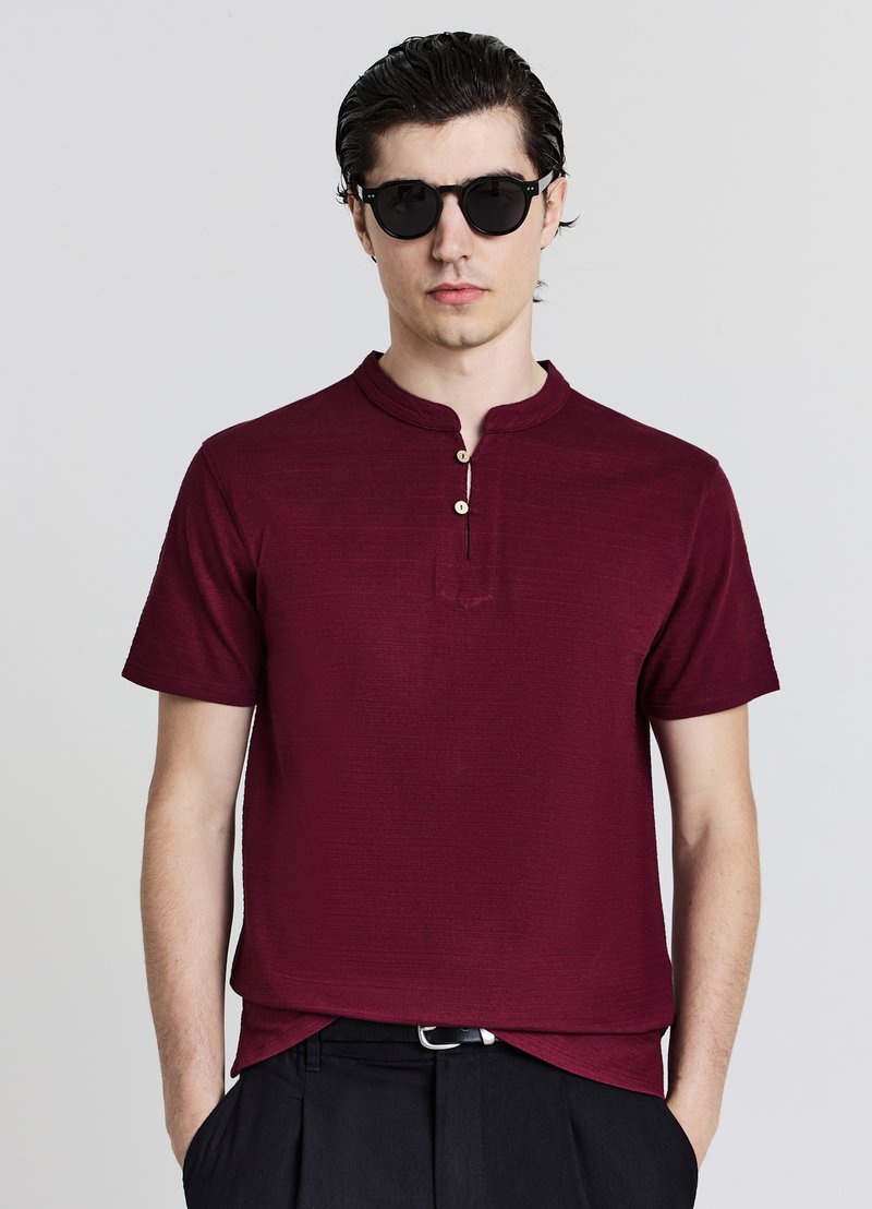 Calliope COREANA - T-shirt basic - bordeaux