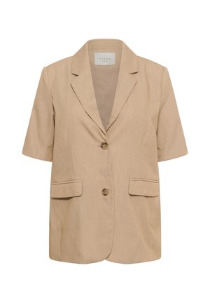 Kaffe Curve, KCJULIA BLAZER - Blazer - chinchilla melange cc