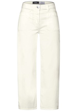 Street One WIDE LEG - Trousers - weiß