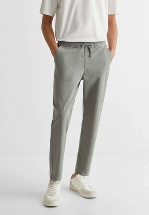 Mango Kids Stoffhose - green