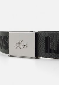 Lacoste GOODS BELT CASUAL UNISEX - Josta - aubier noir