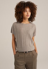 WE Fashion Džemperis - light brown