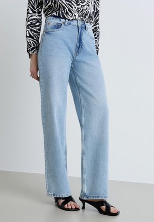 Calliope, JEAN TINTA UNITA - Jeans baggy - blu denim chiaro