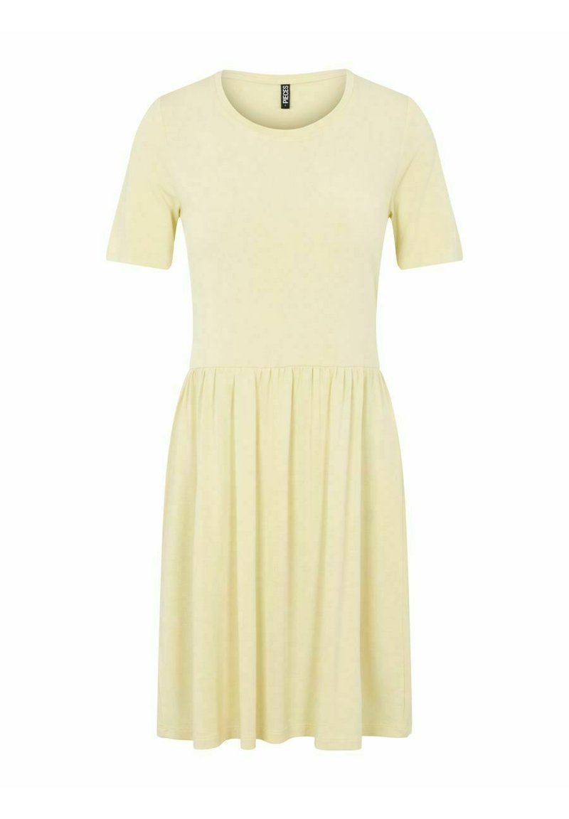 Damen Freizeitkleider | Pieces PCKAMALA Jerseykleid pale banana/hellgelb - FC73948 Damen Freizeitkleider | Pieces PCKAMALA Jerseykleid pale banana/hellgelb - FC73948