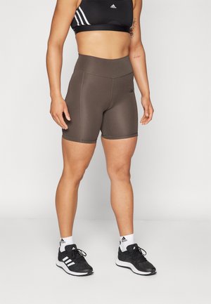 adidas Performance OPTIME LEGGINGS - Tights - shadow olive