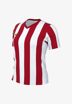 Nike Performance, STRIPED DIVISION V TRIKOT DAMEN WEISS FUSSBALL - TEAMSPORT TEXTIL-TRIKOTS - Maillot de foot - weissrot