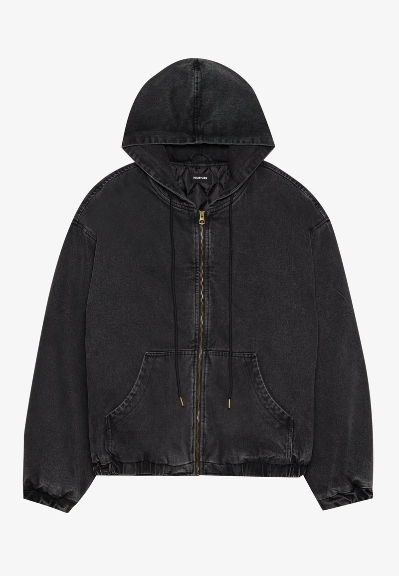 YOURTURN Spijkerjas zwart denim/blackdenim YOURTURN Spijkerjas zwart denim/blackdenim