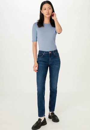 SOFT RIB - T-Shirt basic - himmelblau