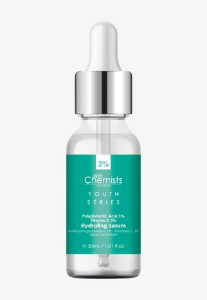 Skin Chemists HYDRATING SERUM - POLYGLUTAMIC ACID 1%, VITAMIN C 3% - Serum - transparent