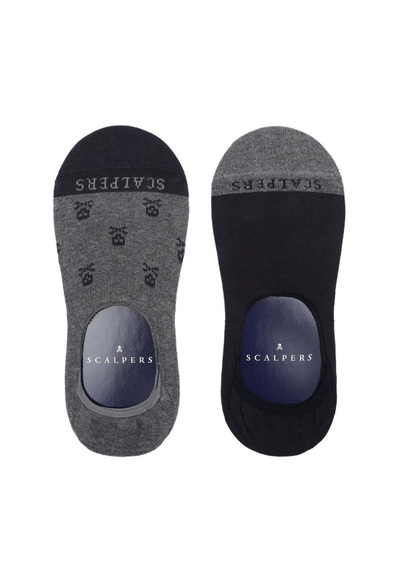 Scalpers NOS PACK SKULL PINKIE - Calcetines tobilleros - navy