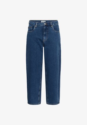 Part Two, ADELENAPW - Vaqueros boyfriend - medium dark blue denim
