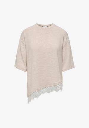 ONLY, T-SHIRT ONLGLAMOUR T-SHIRT - T-shirt imprimé - oatmeal