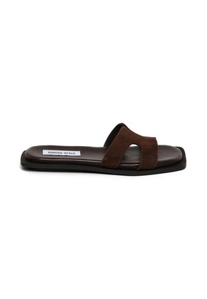 SOFIA - Mules - dark brown suede