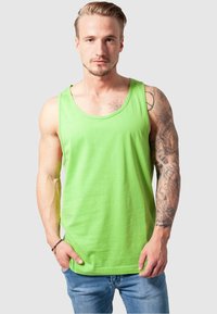 Urban Classics BIG TANK - Viršus - limegreen