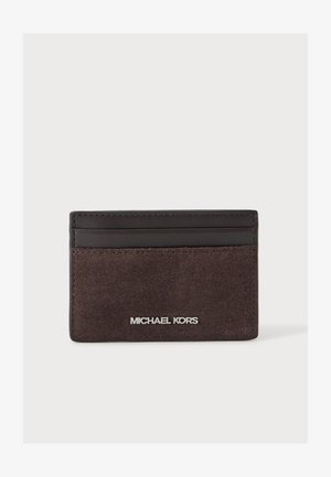 Michael Kors, CARD CASE UNISEX - Visitkortetuier - brown
