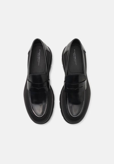 Stuart Weitzman CLUB LA PENNY LOAFER - Zapatos sin cordones - black