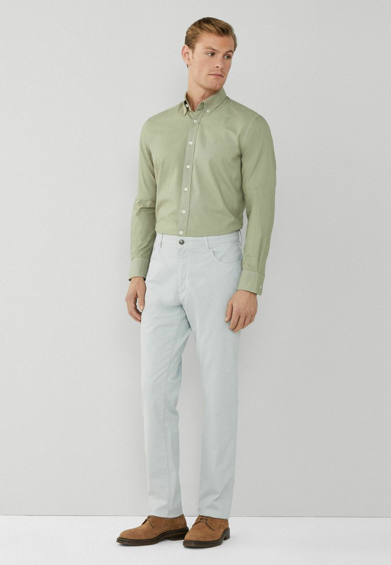 Hackett London Broek lichtgrijs