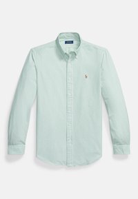 CUSTOM FIT STRIPED OXFORD SHIRT - Overhemd - cruise green/white