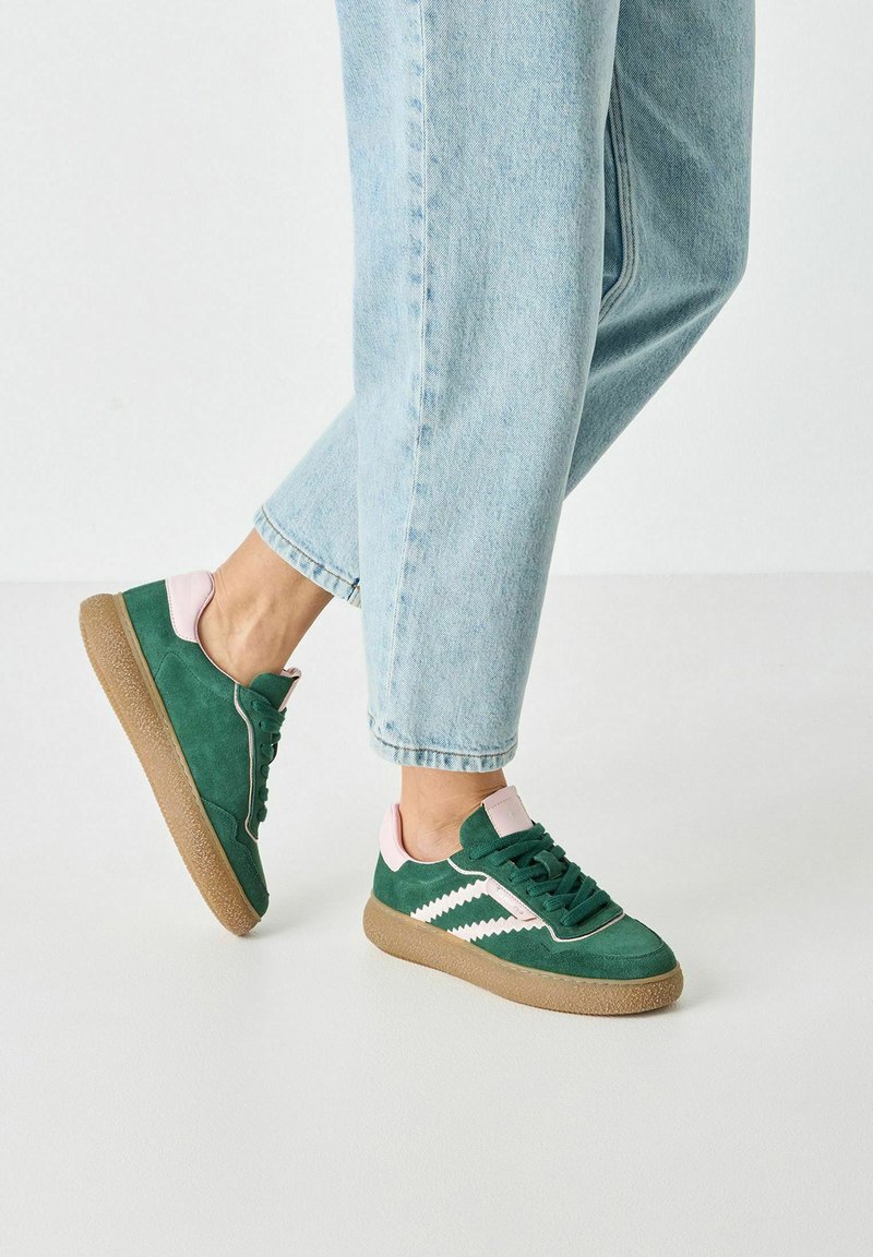 Tamaris Baskets basses - green comb