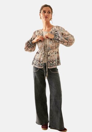 ESTAMPADA LAZOS - Blusa - camel