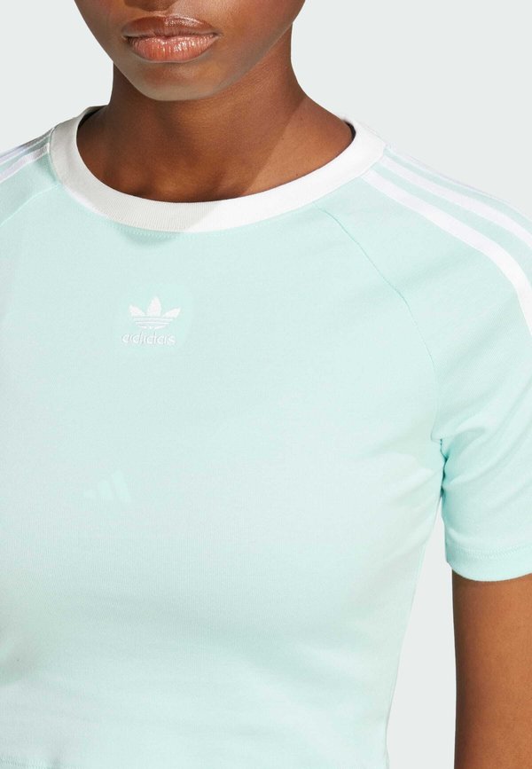3-STRIPES BABY - Print T-shirt - semi flash aqua
