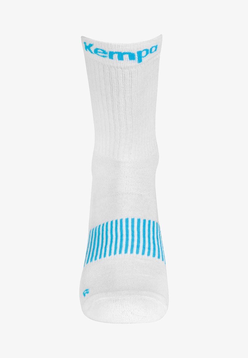 Kempa LOGO CLASSIC - Chaussettes de sport - weiß aqua