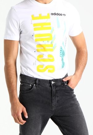 T-shirt print - white