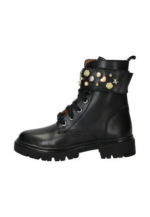 Cowboy-/Bikerlaarsjes - zwart