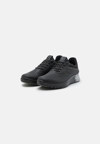 ECCO GOLF S-THREE - Čevlji za golf - black/concrete