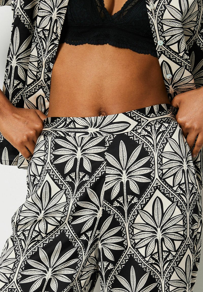 Etam Pyjamabroek zwart Etam Pyjamabroek zwart