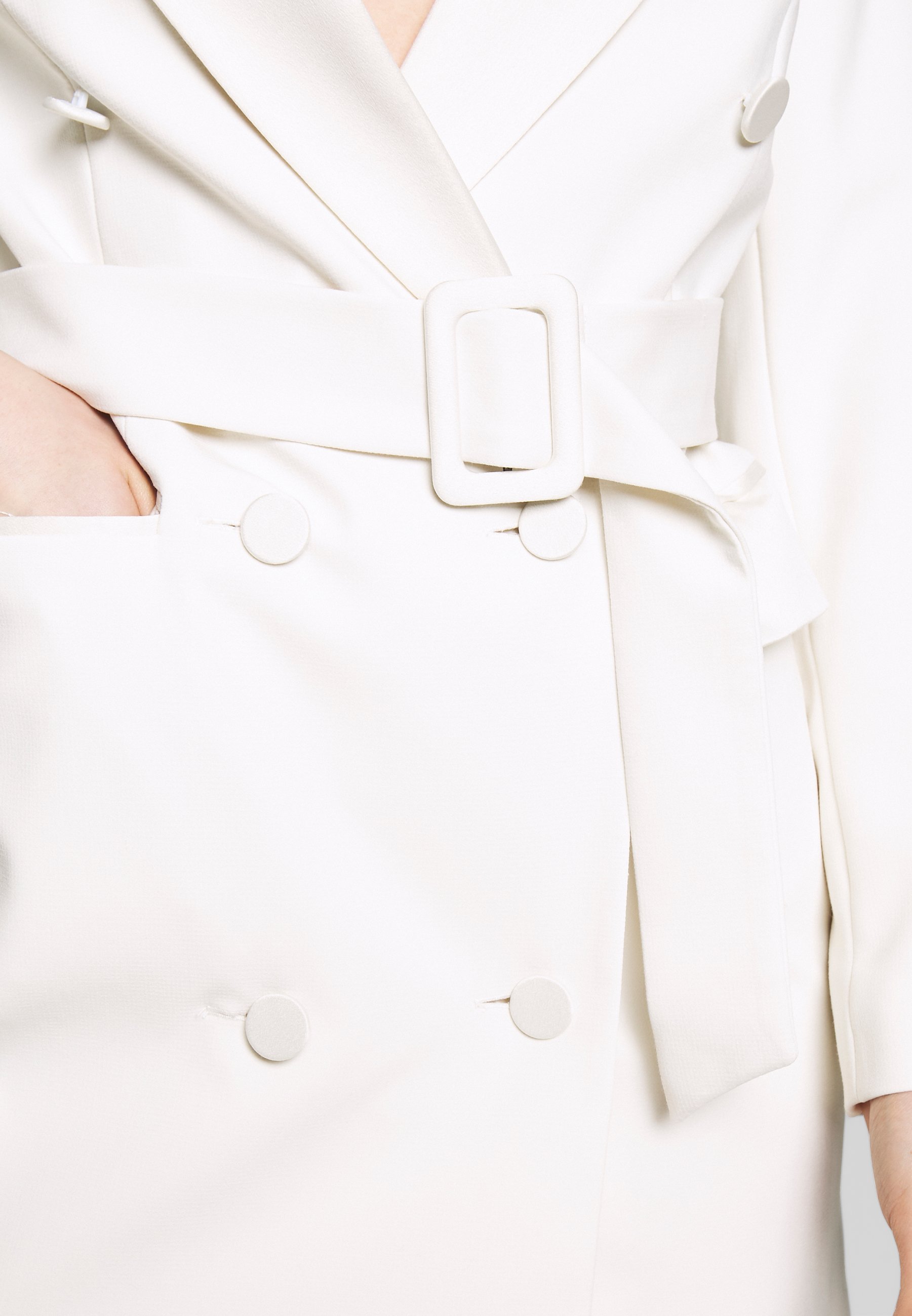 topshop white tuxedo dress