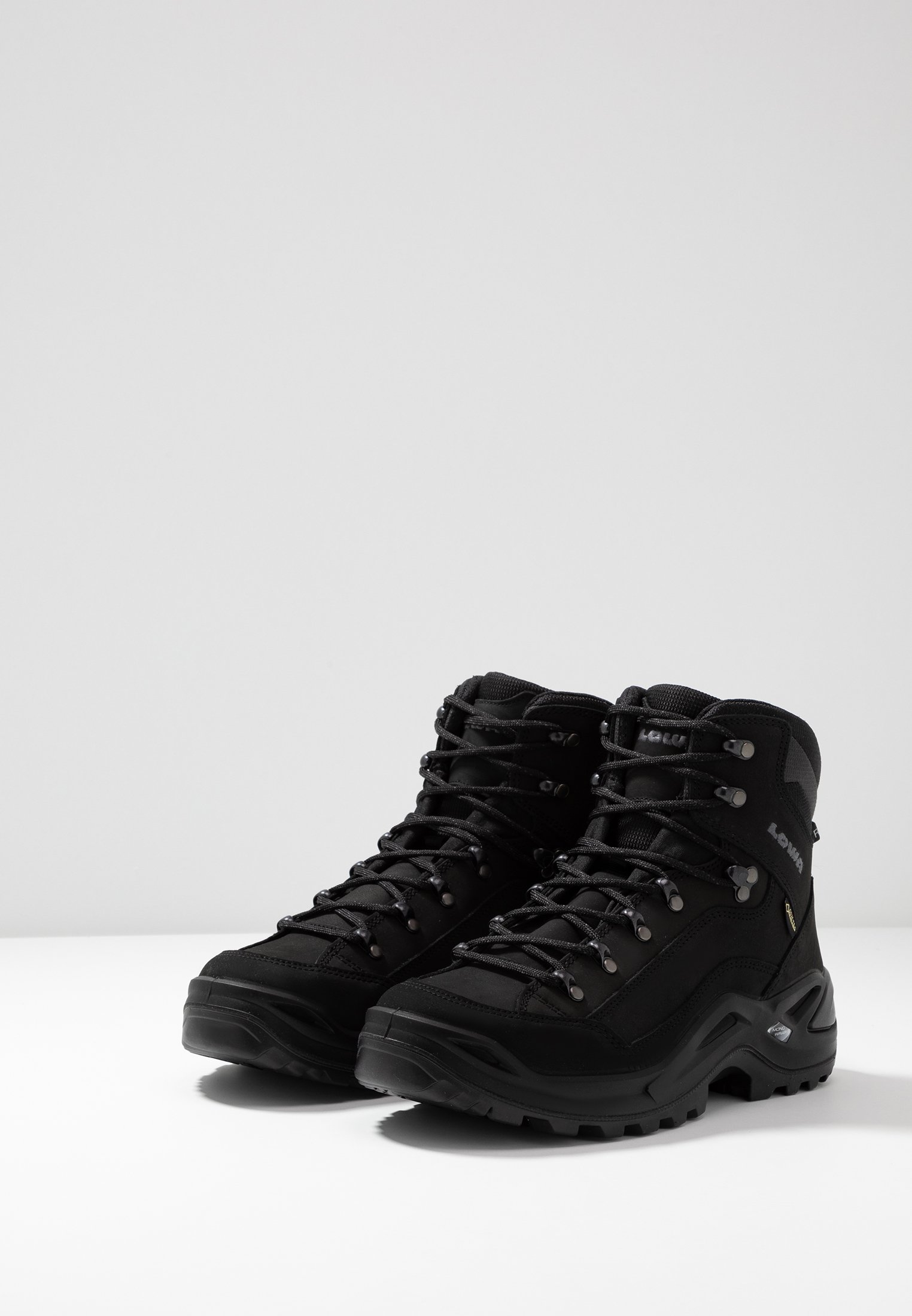 Lowa RENEGADE GTX MID - Outdoorschoenen - tiefschwarz/zwart - Zalando.nl