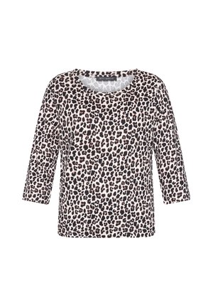 Betty Barclay, BETTY BARCLAY MIT PLACEMENT BASIC SHIRT - T-shirt à manches longues - beige braun